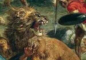 ʨThe Lion Hunt, 1854