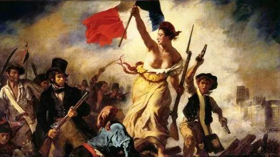 The 28th July  Liberty leading the People  1830