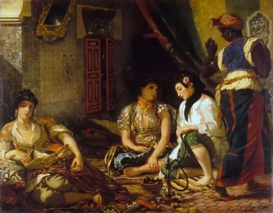 ŮWomen of Algiers in their Apartment, 1834