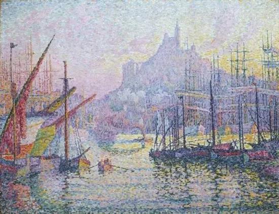 ѲVue du Port de Marseille, 1905by
