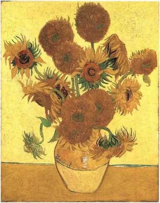 տStill Life - Vase with Sunflowers, 1887