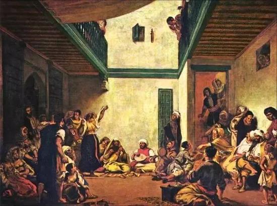 Ħ̫Jewish Wedding in Morocco, 1841