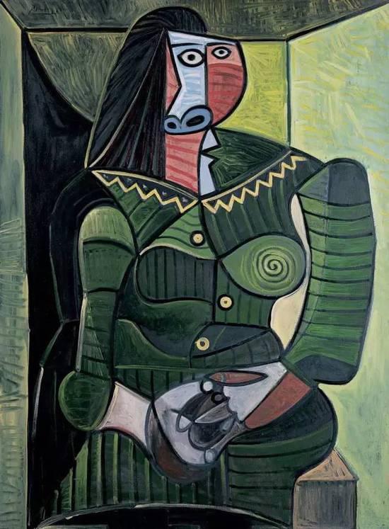 ϼ Picasso - Woman in green (Dora)һλFernande OlivierͬΪҵϼ1904˱ϼķۺʱڡ˵ͻάũŮһΪ Olivier