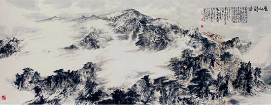 ɽʫ 420×158cm 2007