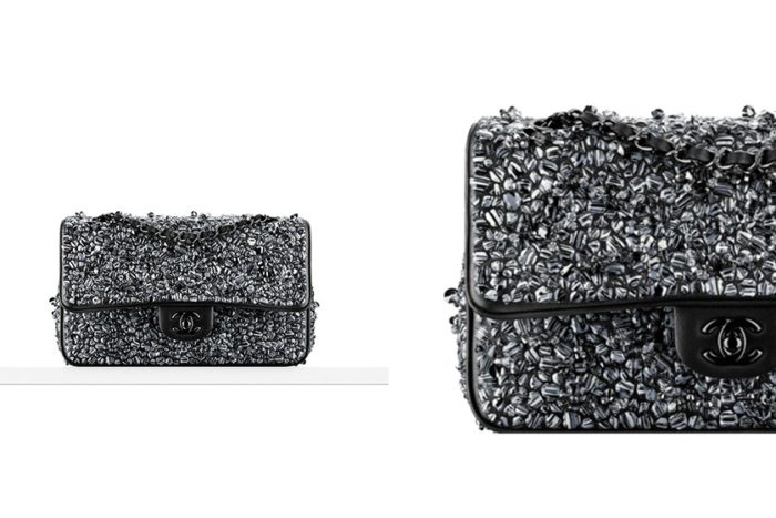 Chanel Gift Box Brass & Resin Evening Bag 4