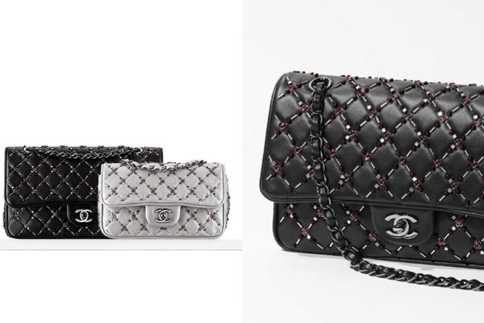 Chanel Gift Box Brass & Resin Evening Bag 2