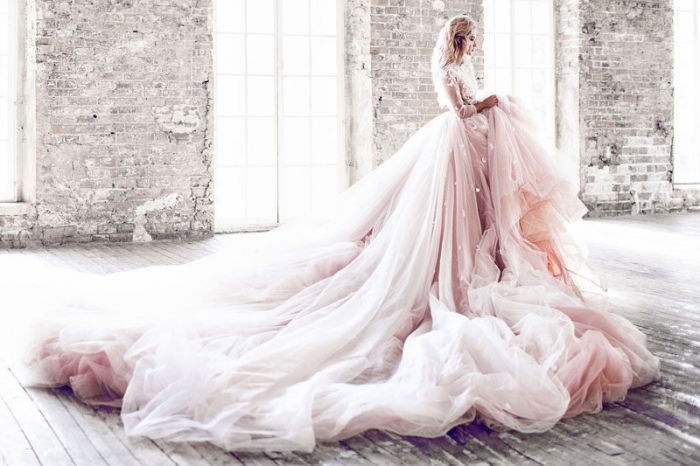 Dip-Dye Wedding Dress 10