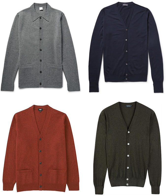 Men's Fine gauge Cardigans