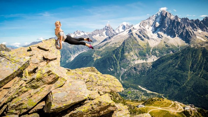 Ballerina Strikes Incredible Poses On Mountain 11