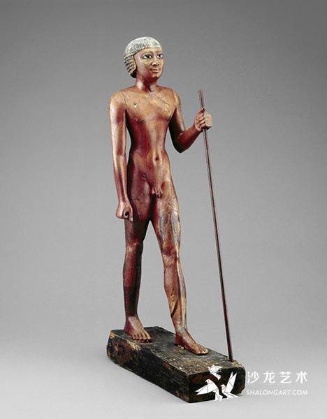 񡷣Nude figure of the Seal Bearer TjetjiŰ6Լǰ2321꣬ľƲʻ棬75ף׶شӢ