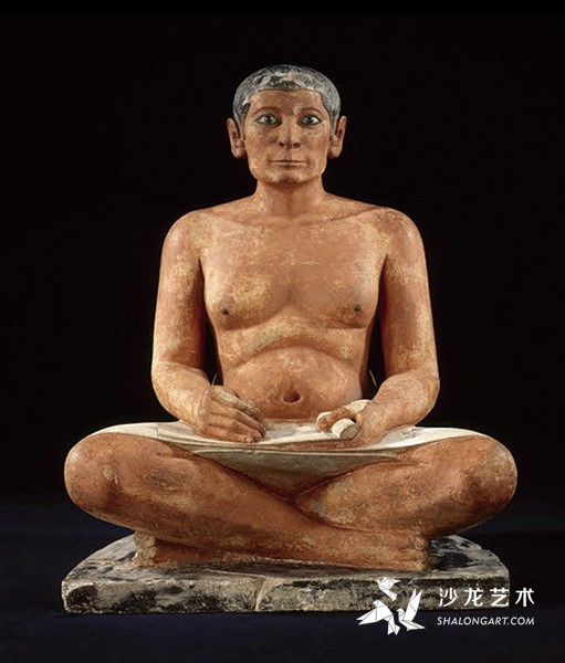 񡷣The Seated ScribeŰ5ǰ2600ǰ2350꣬ʯʯѩʯ࣬53.7 ף¬